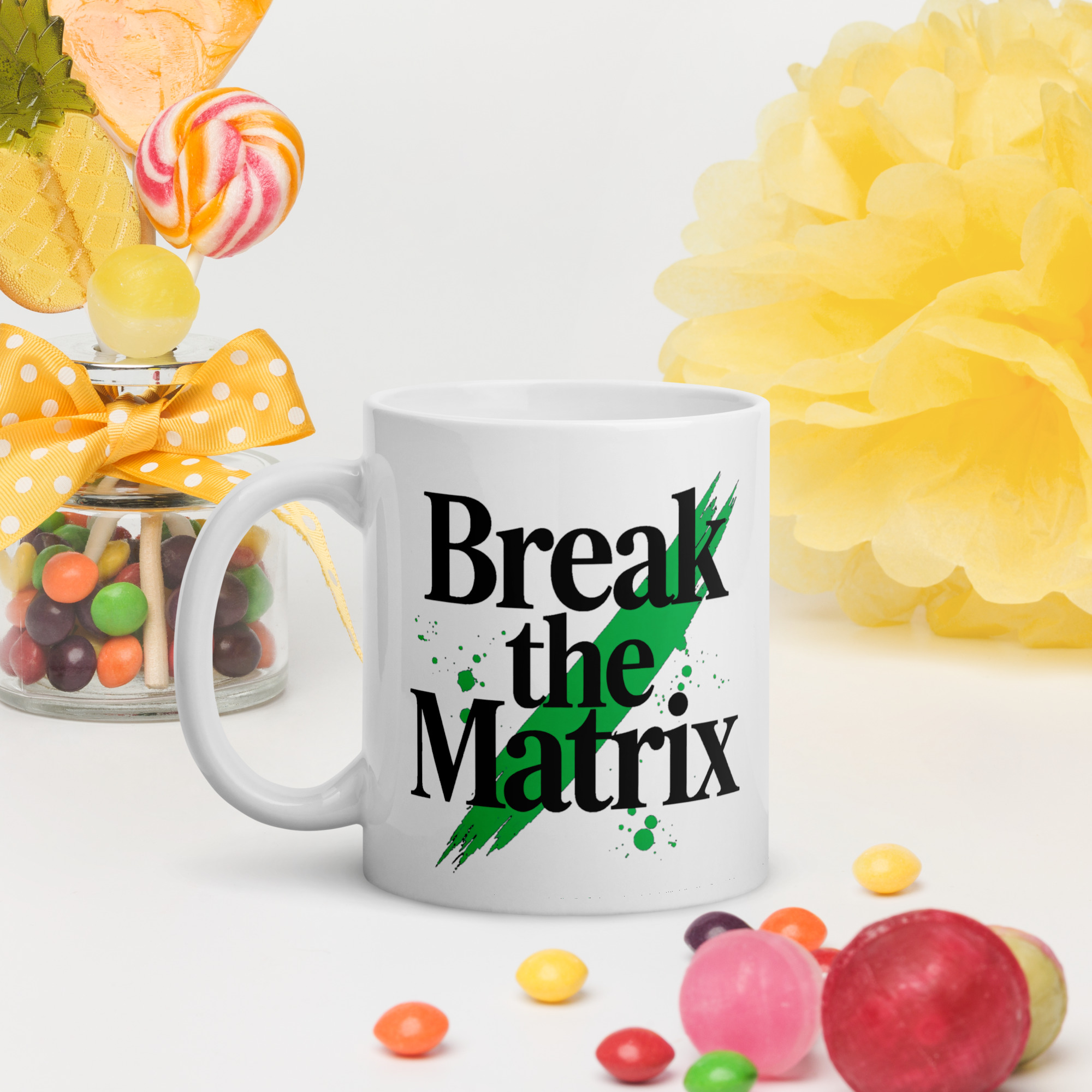 Break the Matrix Ceramic Mug - Image 3
