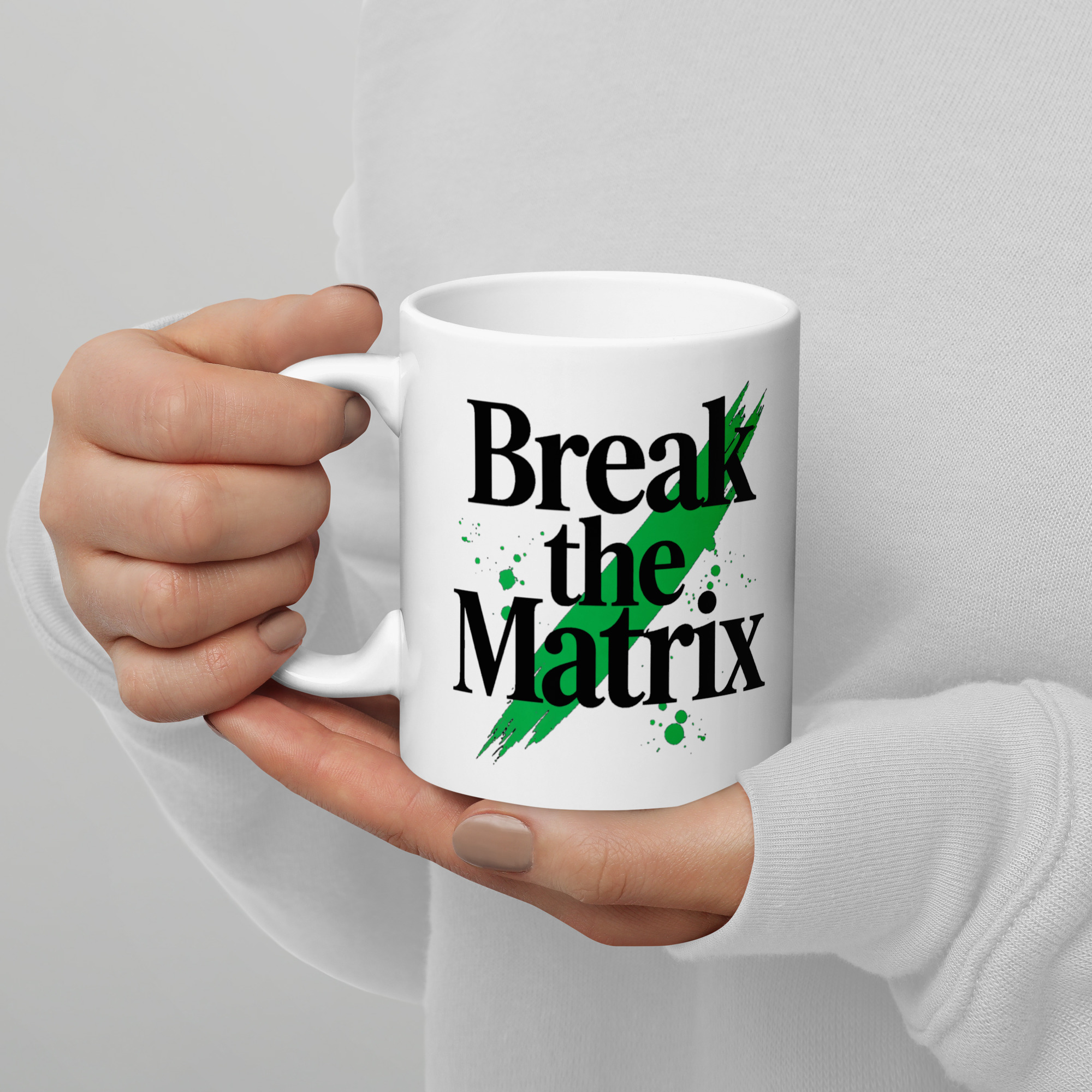 Break the Matrix Ceramic Mug - Image 5